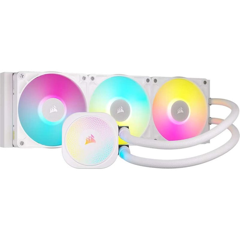 Kit Watercooling CPU Corsair ICUE LINK TITAN 360 RX RGB blanc