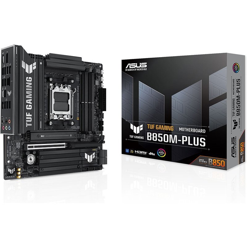 Carte mère ASUS TUF GAMING B850M-PLUS micro ATX Socket AM5 Chipset AMD B850