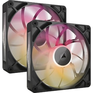 Corsair iCUE LINK RX140 MAX RGB Dual Pack (Noir)