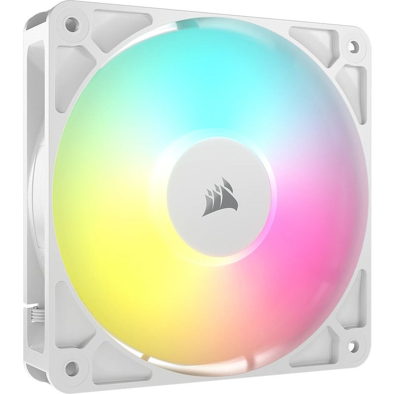 Ventilateur PC Corsair RS120 ARGB 120 mm blanc