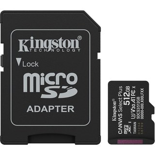 Kingston Canvas Select Plus SDCS3/512 Go