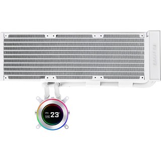 Lian Li Hydroshift II LCD-C 360N Fanless (blanc)
