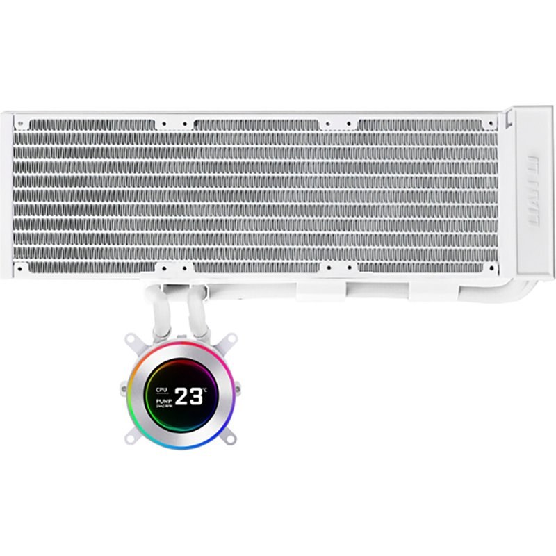 Lian Li Hydroshift II LCD-C 360N Fanless (blanc)