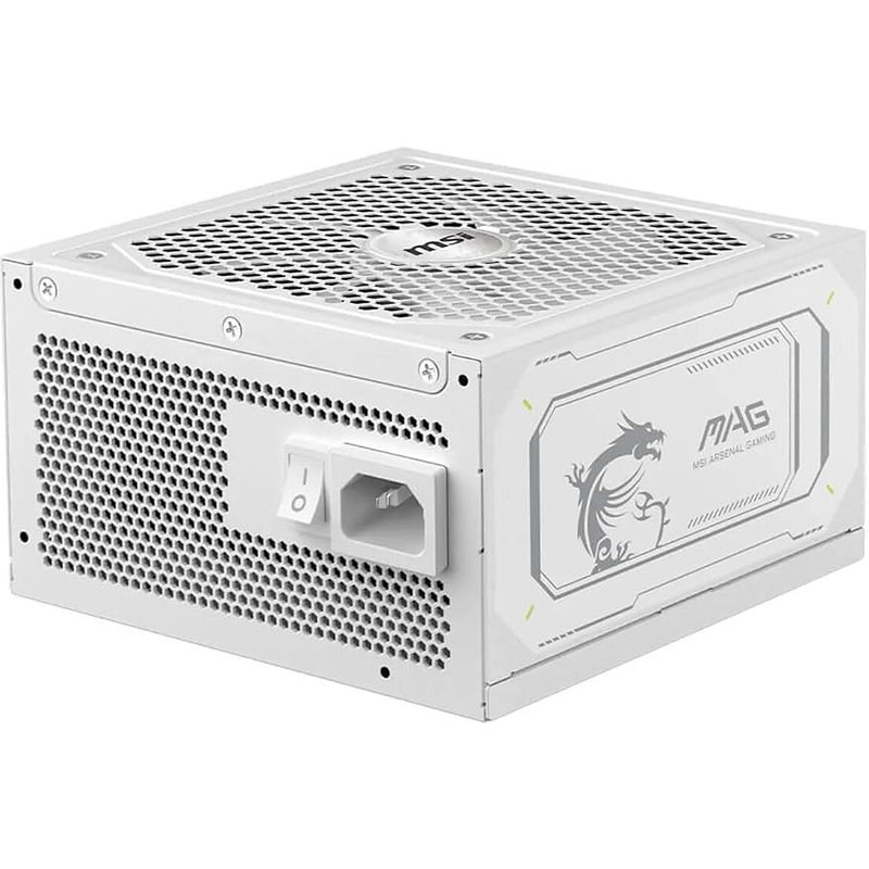 Bloc d'alimentation PC modulaire MSI MAG A1000GL PCIe CEM 5.1 1000 W 80 PLUS Gold Blanc