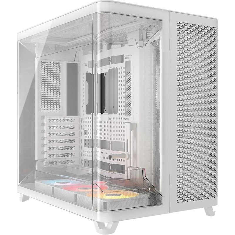 Boîtier PC gaming Corsair AIR 5400 RS-R moyen tour Blanc ARGB