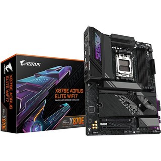 Carte mère Gigabyte X870E AORUS ELITE WIFI7 ATX Socket AM5 Chipset AMD X870E