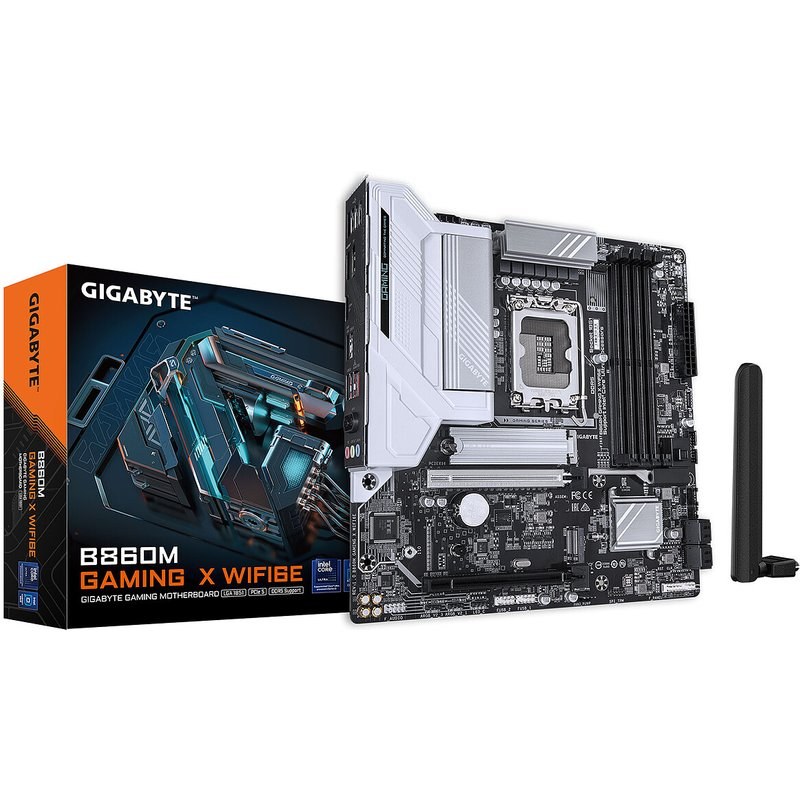 Carte mère Gigabyte B860M GAMING X WIFI6E micro ATX Socket LGA1851 Chipset AMD B850