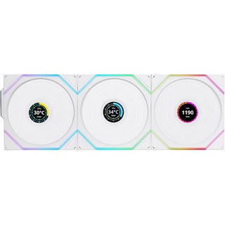Lian Li Uni Fan TL LCD Wireless 120 (blanc)