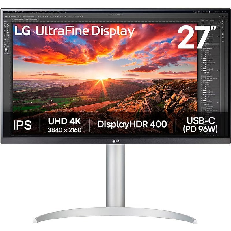 LG 27" LED UltraFine 27UP850K-W