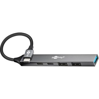 Goobay Hub Slim USB-C vers 5 ports USB