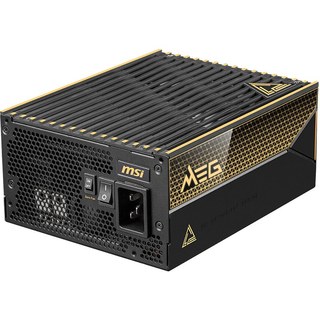 Alimentation PC modulaire MSI MEG AI1600T PCIE5 1600W 80 PLUS Platinum noir