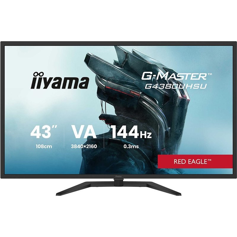 iiyama 42.5" LED - G-MASTER G4380UHSU-B2 Red Eagle