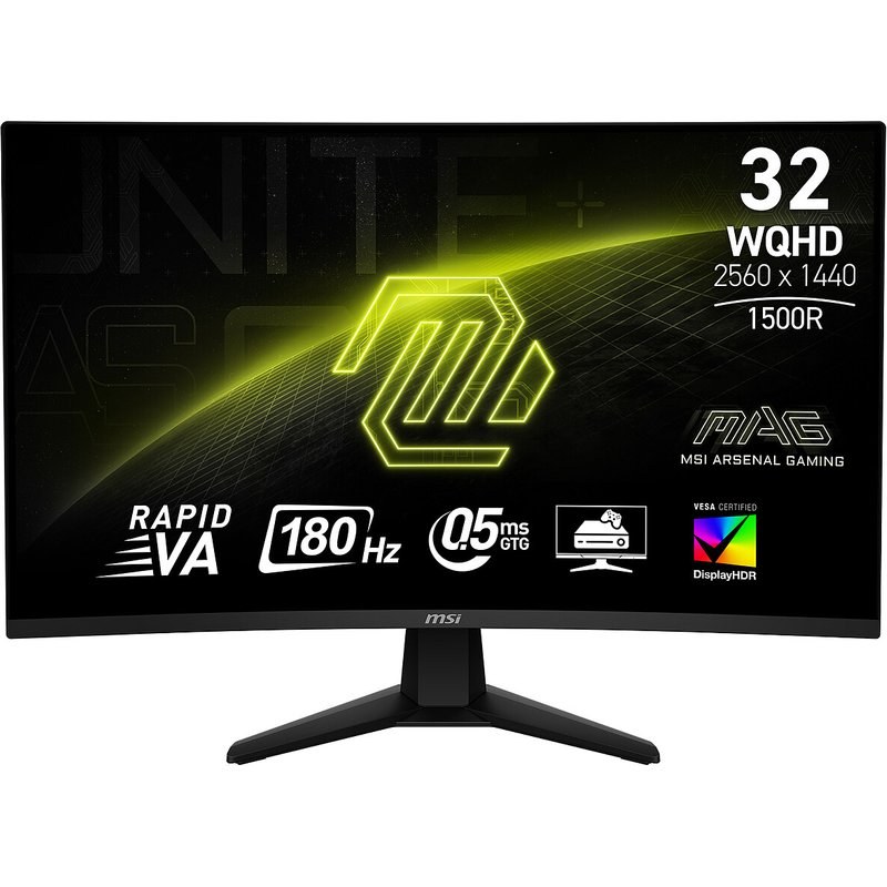 MSI 31.5" LED - MAG 32CQ6F