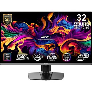 MSI 31.5" QD-OLED - MPG 322URX QD-OLED