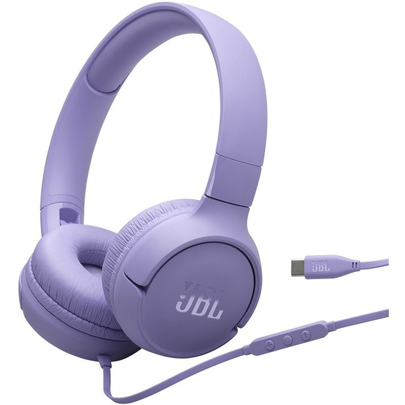 Casque supra-auriculaire filaire JBL Tune 520C Violet