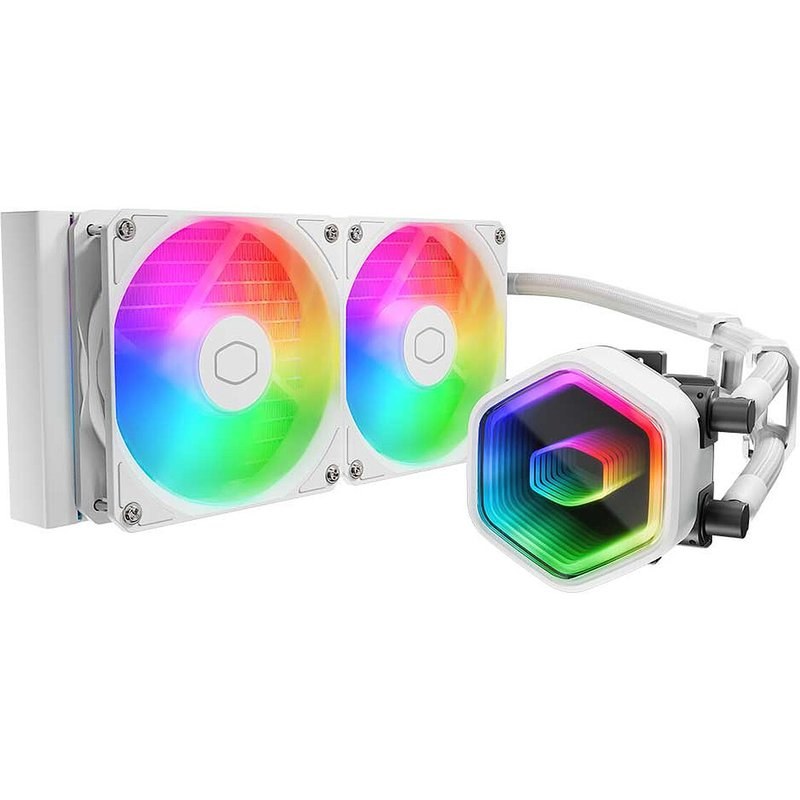 Cooler Master MasterLiquid 240 cœurs II ARGB Blanc