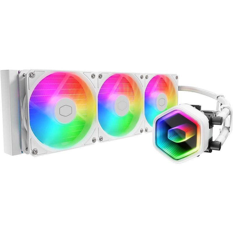 Cooler Master MasterLiquid 360 cœurs II ARGB Blanc