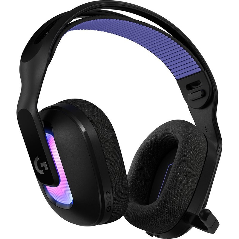 Casque gaming avec et sans fil Logitech G522 LIGHTSPEED Bluetooth Noir