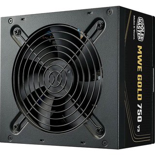 Alimentation PC non modulaire Cooler Master MWE V3 750W 80 PLUS Gold noir