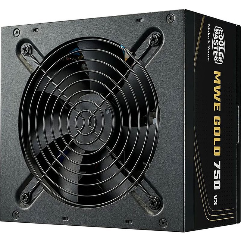 Alimentation PC non modulaire Cooler Master MWE V3 750W 80 PLUS Gold noir