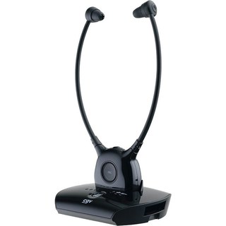 Casque sans fil stéthoscopique TV Cgv Dolfin Onyx Noir