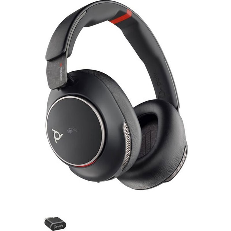 HP Poly Voyager Surround 85 UC Bluetooth USB-C Microsoft Teams Noir