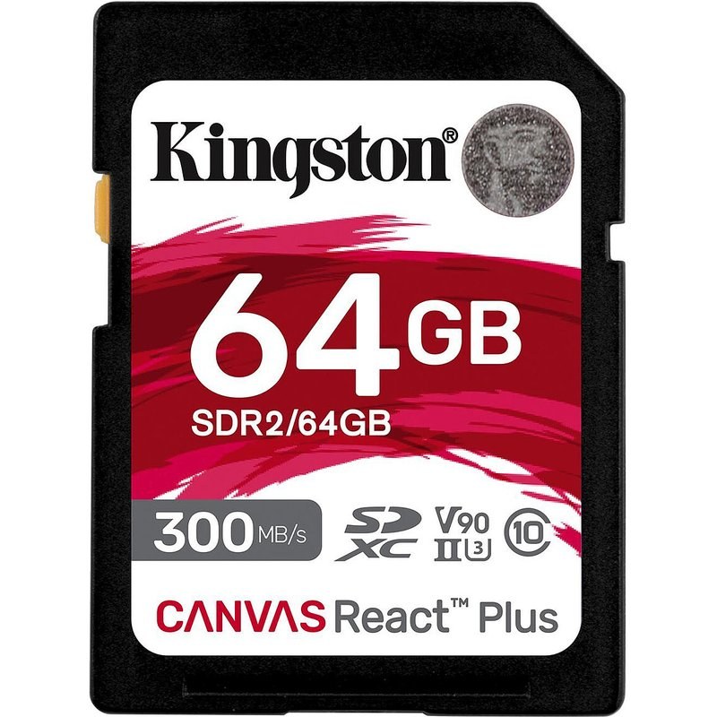 Kingston SD Canvas React Plus SDR2/64 Go