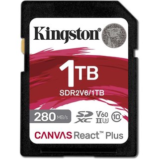 Kingston SD Canvas React Plus V60 SDR2V6/1 To