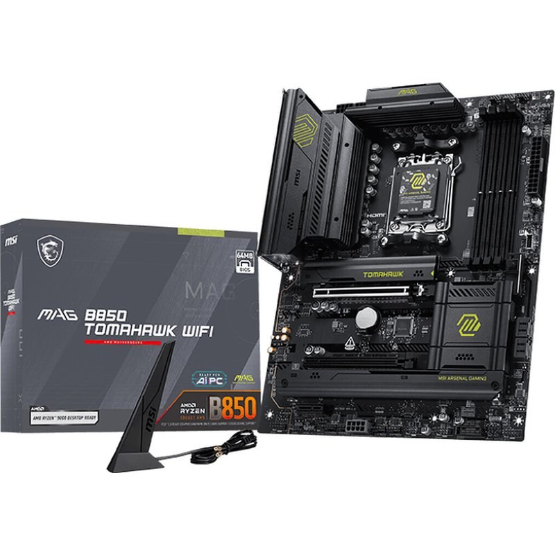 Carte mère MSI MAG B850 TOMAHAWK Wi-Fi ATX Socket AM5 Chipset AMD B850
