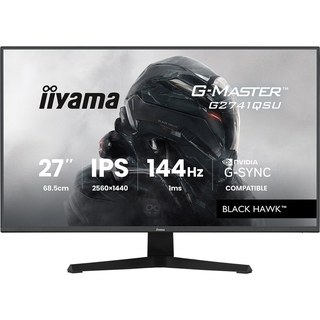 Écran PC gaming Iiyama G-Master Black Hawk G2741QSU-B1 27" 144 Hz QHD
