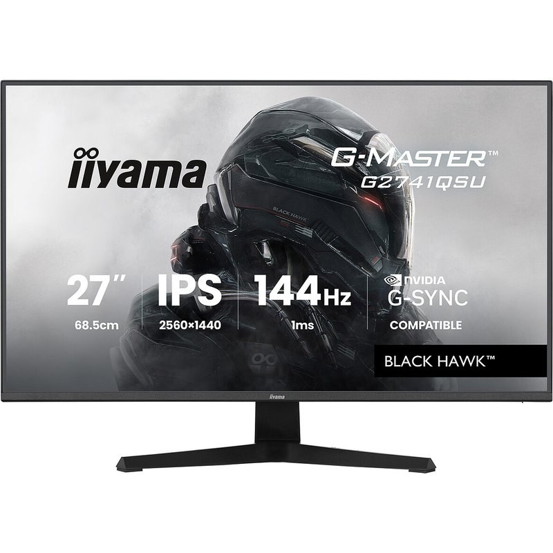 iiyama 27" LED - G-Master G2741QSU-B1 Black Hawk
