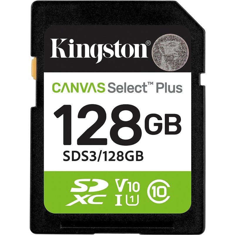 Kingston Canvas Select Plus SDS3/128 Go