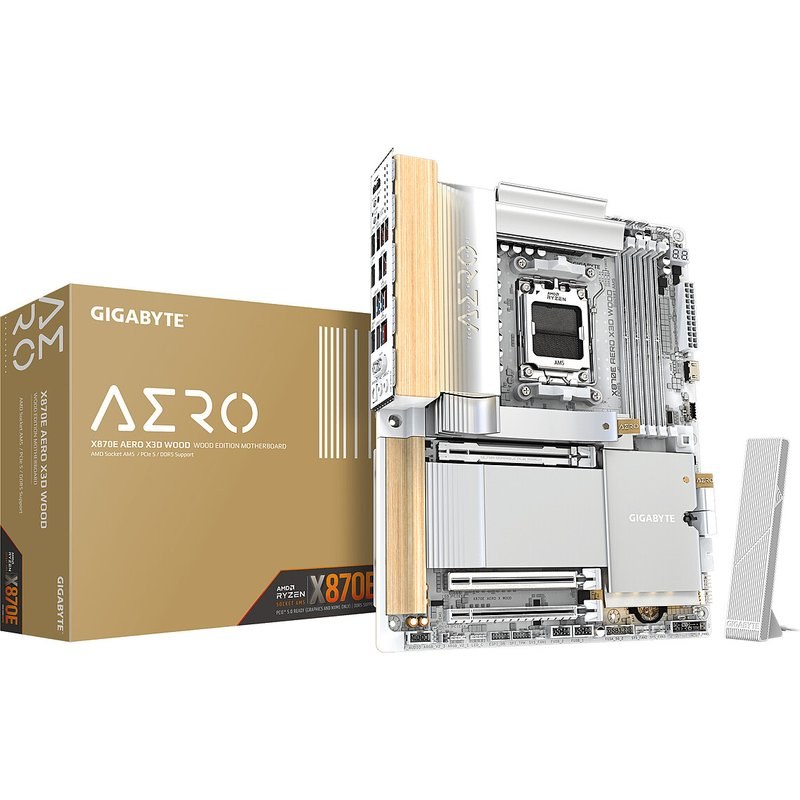 Gigabyte X870E AERO X3D WOOD