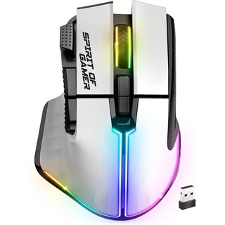 Spirit of Gamer Pro-M5 Wireless (Blanc)