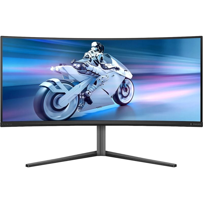 Philips Evnia 6000 34M2C6500 - Moniteur OLED - jeux - incurvé - 34" - 3440 x 1440 WQHD @ 175 Hz - 1000 cd/m² - 1000000:1 - DisplayHDR 400 True Black - 0.03 ms - 2XHDMI, DisplayPort - ardoise foncée