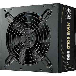 Alimentation PC non modulaire Cooler Master MWE V3 850W 80 PLUS Gold noir