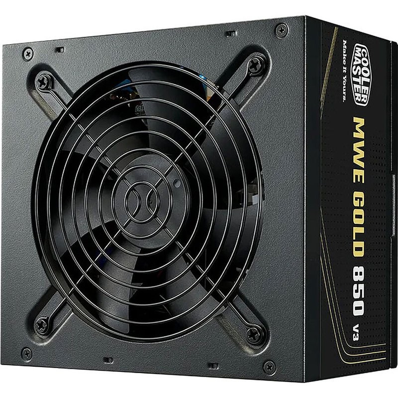 Alimentation PC non modulaire Cooler Master MWE V3 850W 80 PLUS Gold noir