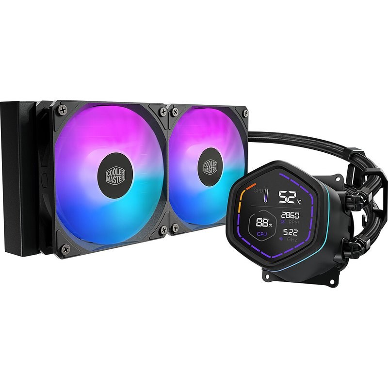 Cooler Master MasterLiquid Core Nex Digital 240 Noir