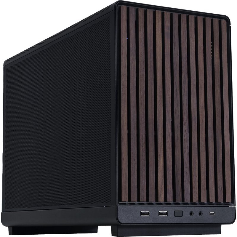 Lian Li A3-mATX (Noir/Bois foncé)
