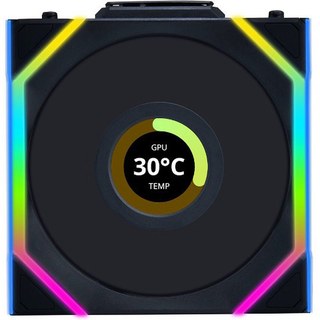 Lian Li Uni Fan SL Wireless LCD 120 (noir)
