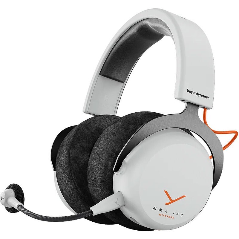 beyerdynamic Casque Arceau Circum Aural Gaming Sans Fil Bluetooth Mmx 150 Arctique