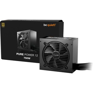 be quiet! Alimentation PC non modulaire Be Quiet Pure Power 12 750W 80 PLUS Gold Noir