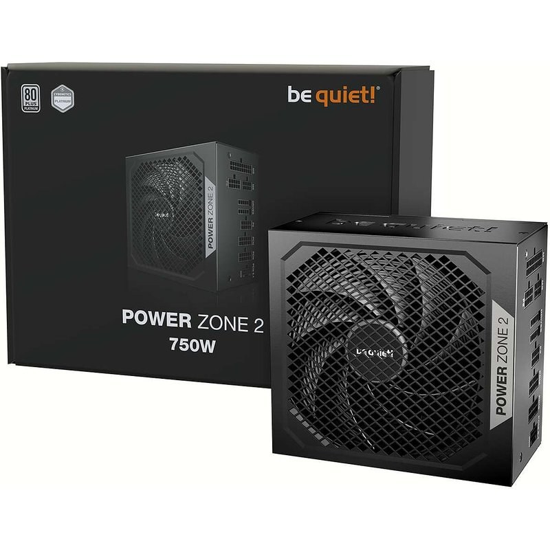 be quiet! Alimentation PC modulaire Be Quiet Power Zone 2 Z2-750W RGB 750W 80 PLUS Platinum Noir