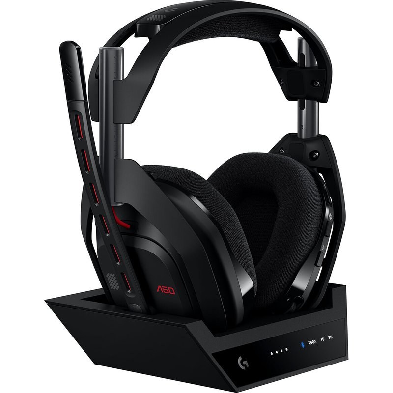 gaming sans fil Logitech G Astro A50 Lightspeed Noir + Station d'accueil