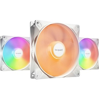 be quiet! Light Wings LX 140 mm PWM Triple Pack Blanc