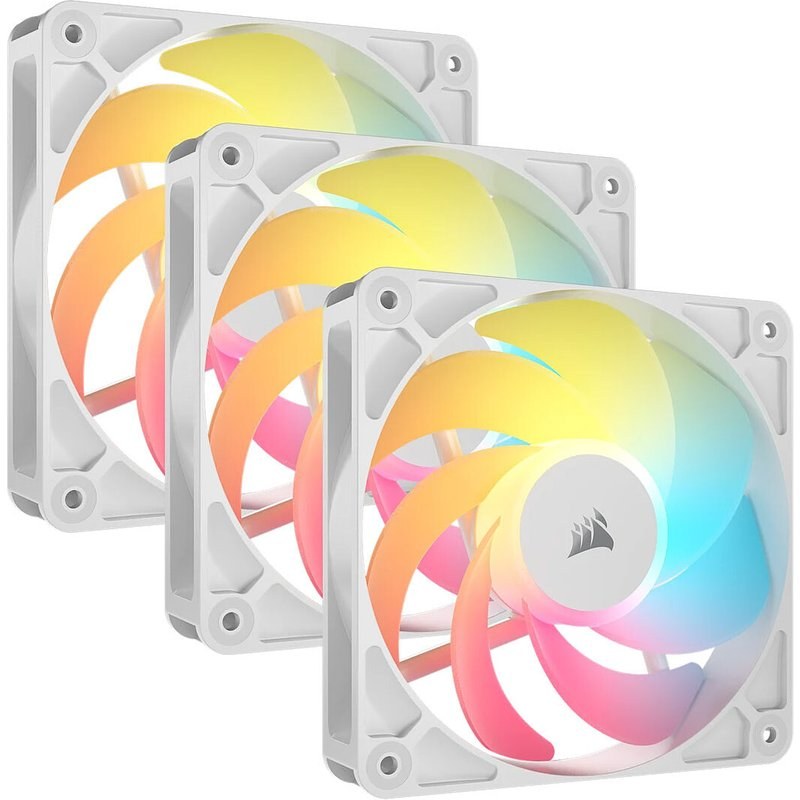 Corsair RS120-R ARGB Triple Pack Blanc