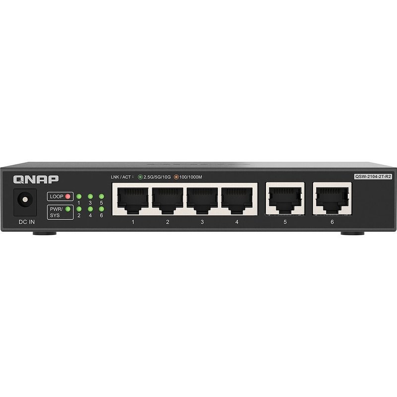 QNAP QSW-2104-2T-R2