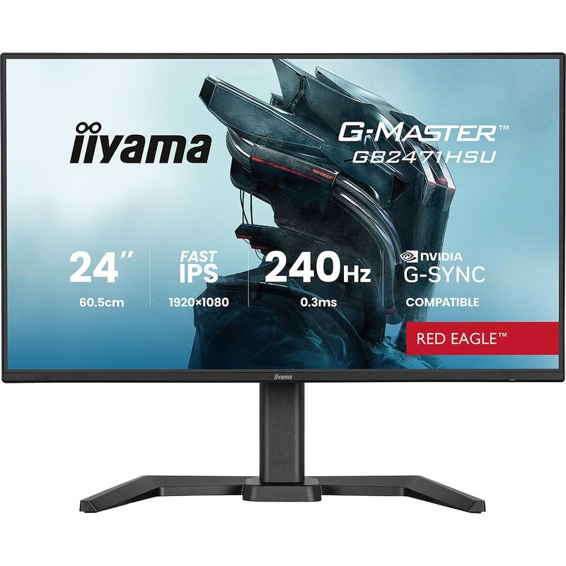 iiyama 23.8" LED - G-Master GB2471HSU-B1 Red Eagle