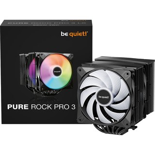 be quiet! Ventilateur Processeur Be Quiet PURE ROCK PRO 3 LX ARGB 120 mm Noir