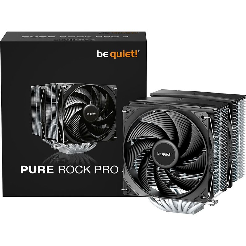 be quiet! Ventilateur Processeur Be Quiet Pure Rock Pro 3 120 mm Argent